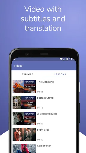 Learn English by movies, books screenshot 3