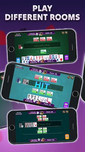 Rummy 500 - Offline Card Games screenshot 3