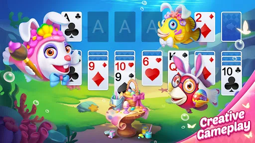 Solitaire 3D Fish screenshot 1