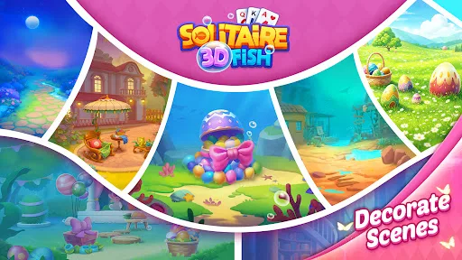 Solitaire 3D Fish screenshot 2
