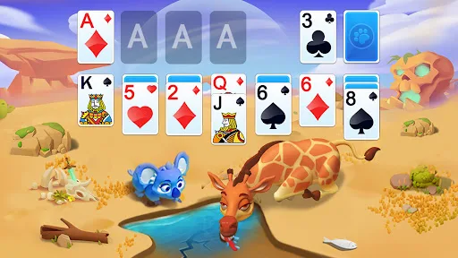 Пасьянс – Дикий Парк screenshot 1