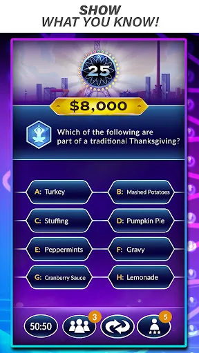 Official Millionaire Game screenshot 1