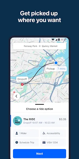 The RIDE - MBTA screenshot 2
