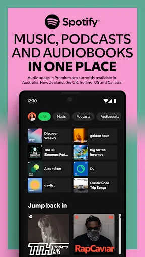 Spotify: музика та подкасти screenshot 1