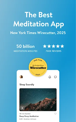 Insight Timer - Meditación screenshot 1