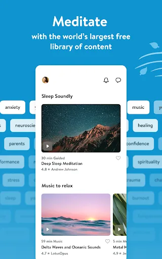 Insight Timer - Meditación screenshot 4