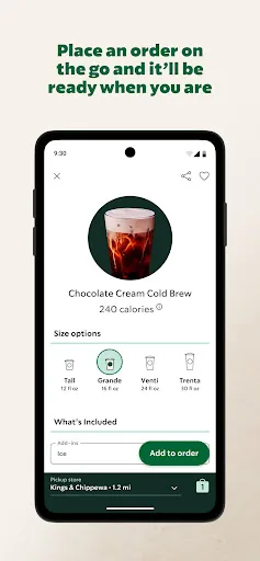 Starbucks screenshot 2