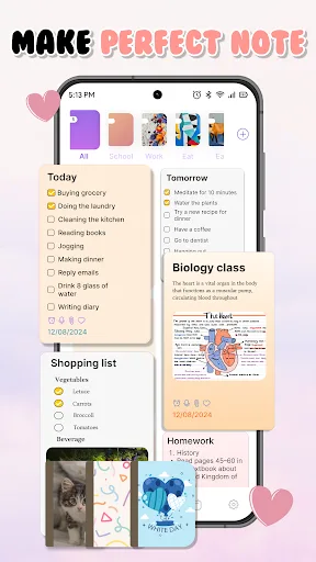 Cute Notes : блокнот заметки screenshot 2