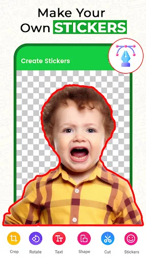 Stickers - Emojis Divertidos screenshot 4