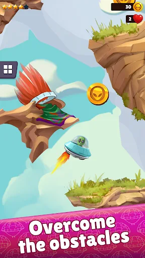 Alien Guest: НЛО Аркада screenshot 1
