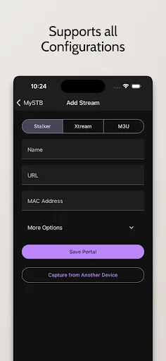 MySTB - Modern IPTV Player screenshot 2