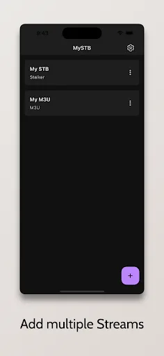 MySTB - Modern IPTV Player screenshot 3