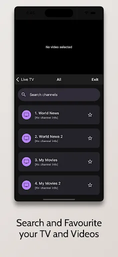 MySTB - Modern IPTV Player screenshot 5