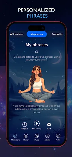Afirmaciones audio positivas screenshot 3