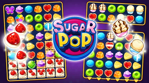 Sugar POP - Sweet Match 3 screenshot 1