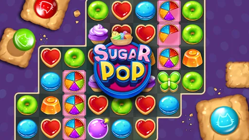 Sugar POP - Sweet Match 3 screenshot 2