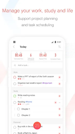 Focus To-Do: Помодоро и задачи screenshot 3