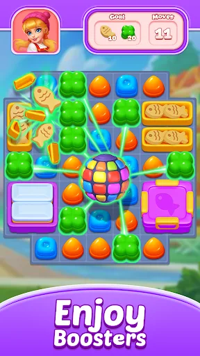 Sweet Candy Puzzle screenshot 1