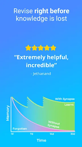 Spaced Repetition — Synapse screenshot 1