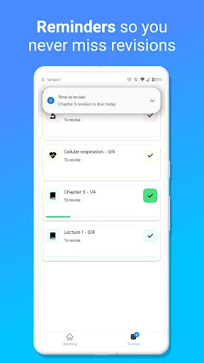 Spaced Repetition — Synapse screenshot 3