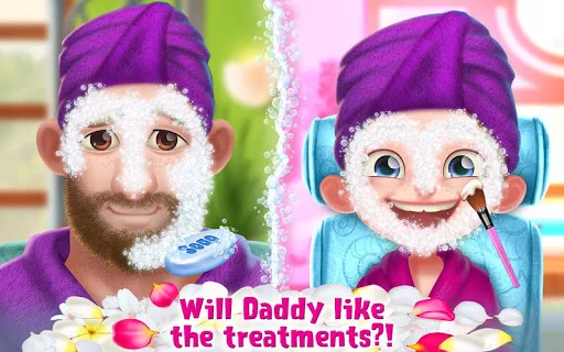 Un día en el spa con papá screenshot 1