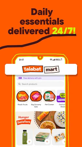 talabat: Food, grocery & more screenshot 4