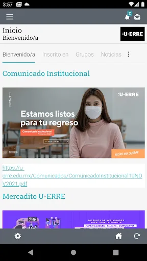 U-ERRE Mi Aula screenshot 4