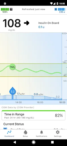 Tandem t:slim mobile app screenshot 2