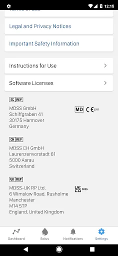 Tandem t:slim mobile app screenshot 4
