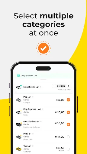 99: Corridas, Food, Pay screenshot 3