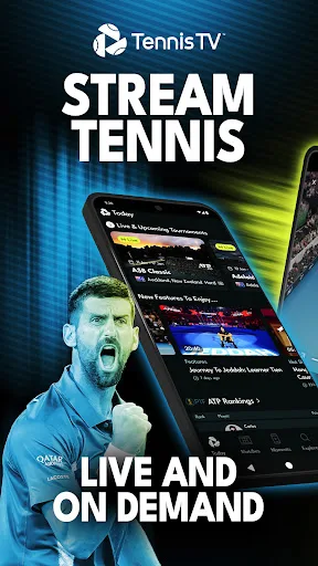 Tennis TV - Live Streaming screenshot 1
