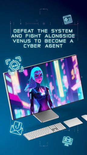 Cyber Agent, a hero rises screenshot 2