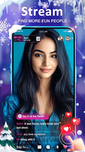 StreamKar - Live Stream & Chat screenshot 1
