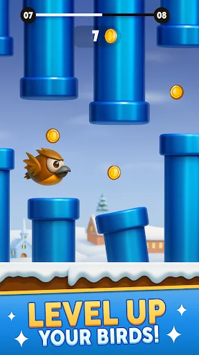 Flying Bird: Flap And Fly Game screenshot 1