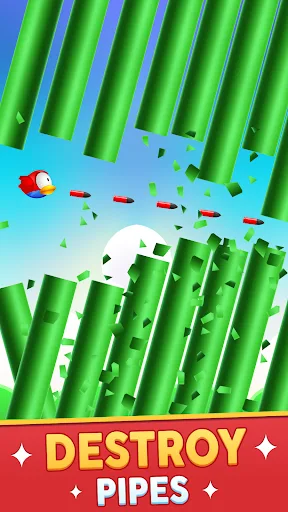 Floppy Flying Bird Shooter screenshot 1