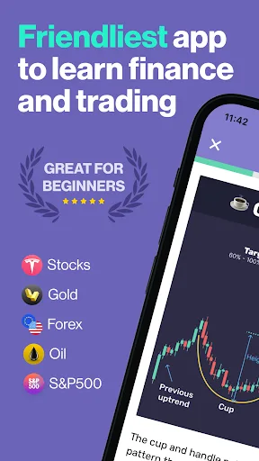 Stock Market Simulator & Game screenshot 1
