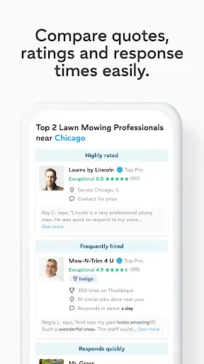 Thumbtack: Hire Service Pros screenshot 5