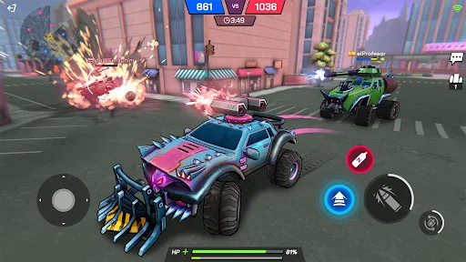 Battle Cars: Бои на машинах screenshot 4