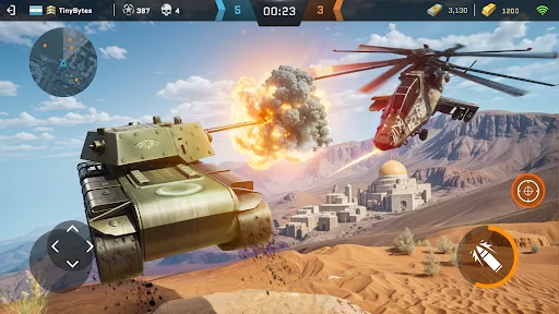 Massive Warfare: Tanks War screenshot 4