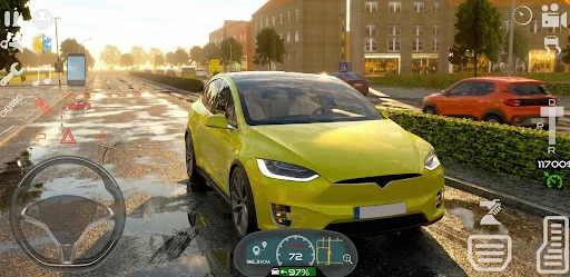 Electric Car Simulator Real 3D screenshot 1