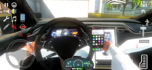 Electric Car Simulator Real 3D screenshot 4