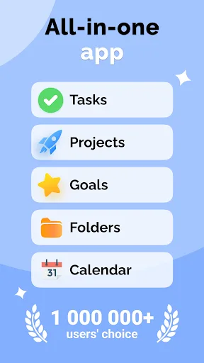 Organizador de tareas y Agenda screenshot 1