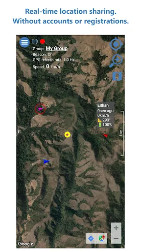 Enduro Tracker - GPS трекер screenshot 1