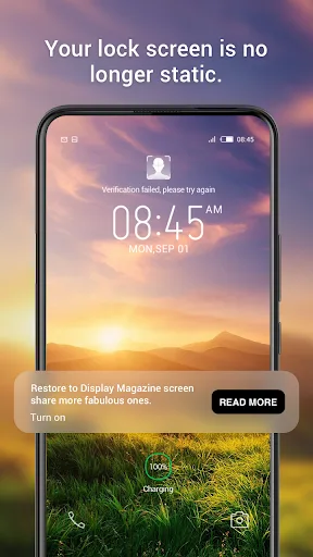 Magazine Lockscreen XOS screenshot 3