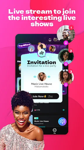 Boomlive-Audio&Live Stream screenshot 1