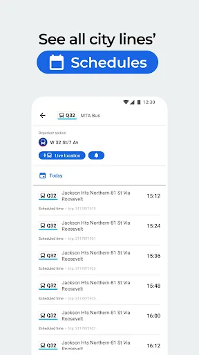 Moovit: Bus & Rail Timetables screenshot 4