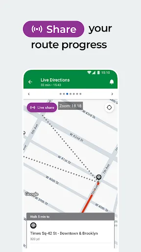 Moovit: Bus & Rail Timetables screenshot 5