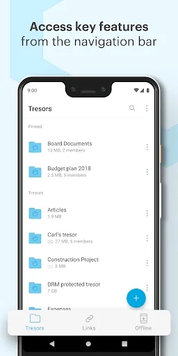 Tresorit screenshot 4