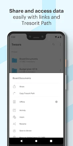 Tresorit screenshot 5