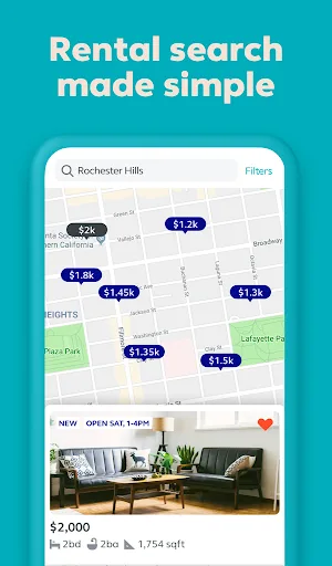 Trulia Rent Apartments & Homes screenshot 1